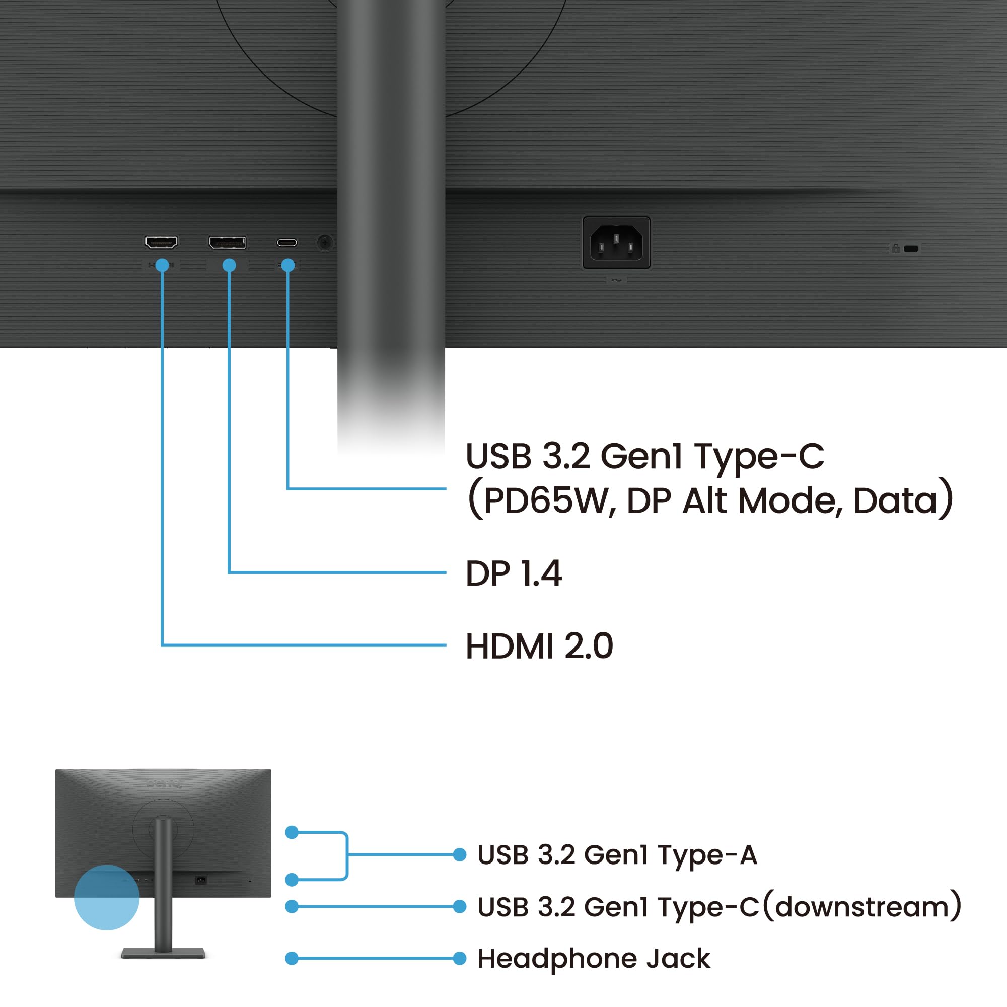 benq-rd270q-cran-27-pouces-2k-qhd-144hz-programmation-nano-matte-usb-c-65w image 4