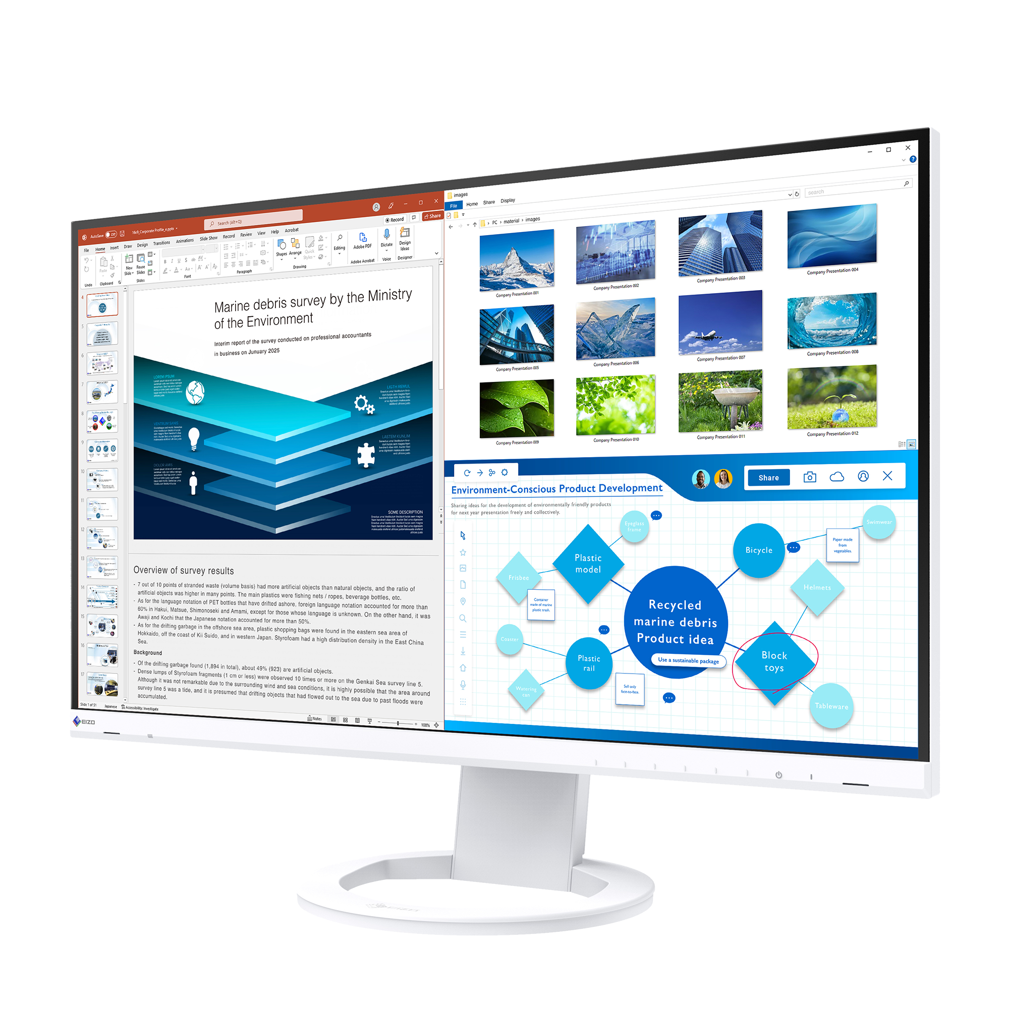 eizo-flexscan-ev2720s-moniteur-27-pouces-noir image 2