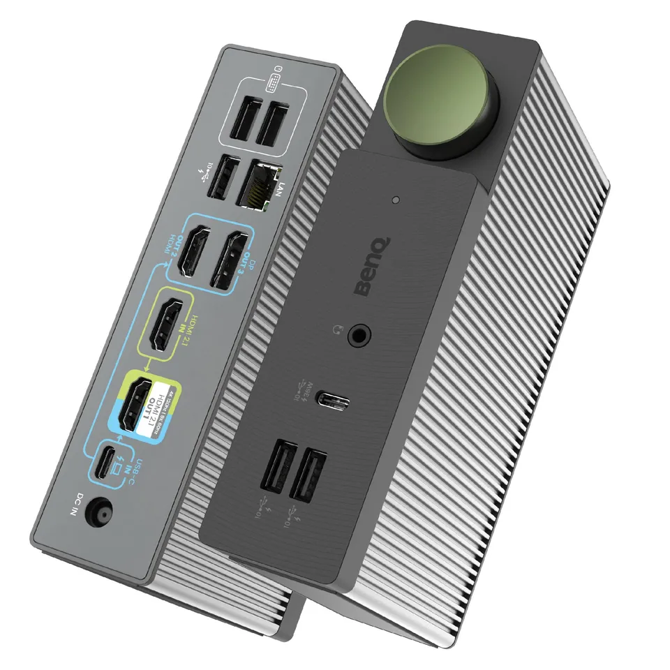 benq-becreatus-dp1310-dock-hybride-usb-c-13-en-1-hdmi-2-1-4k-triple-cran image 1