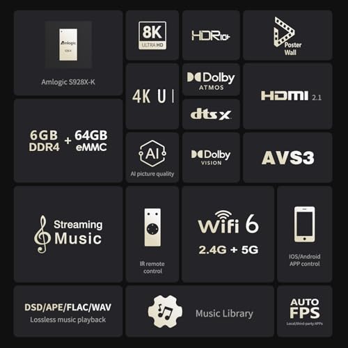 zidoo-z30-pro-8k-lecteur-multim-dia-8k-dolby-vision-6g-64g image 4