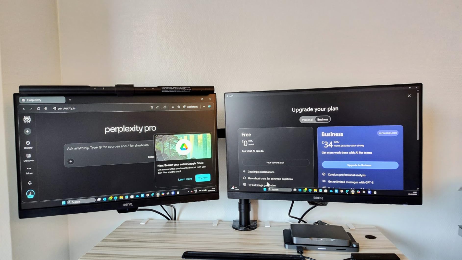 Parfait pour télétravail