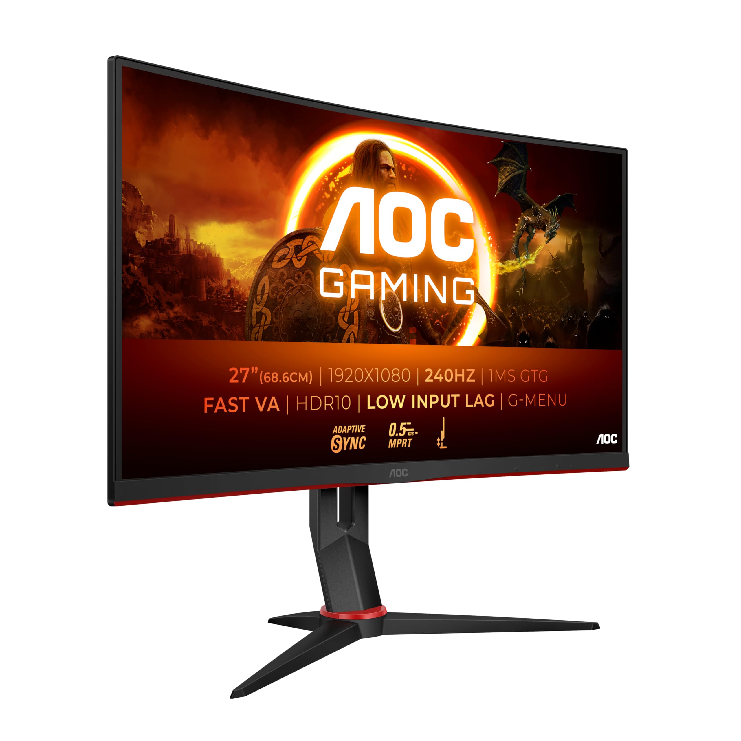 aoc-c27g2z3-bk-moniteur-gaming-incurv-27-full-hd-240-hz image 1