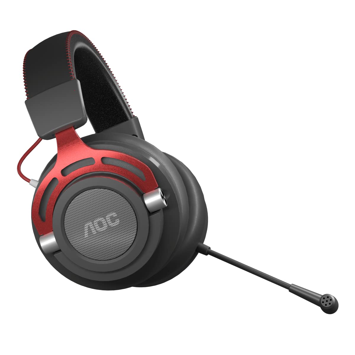 aoc-gh401-casque-gaming-sans-fil-2-4-ghz-jack-3-5-mm-micro-amovible-noir image 5