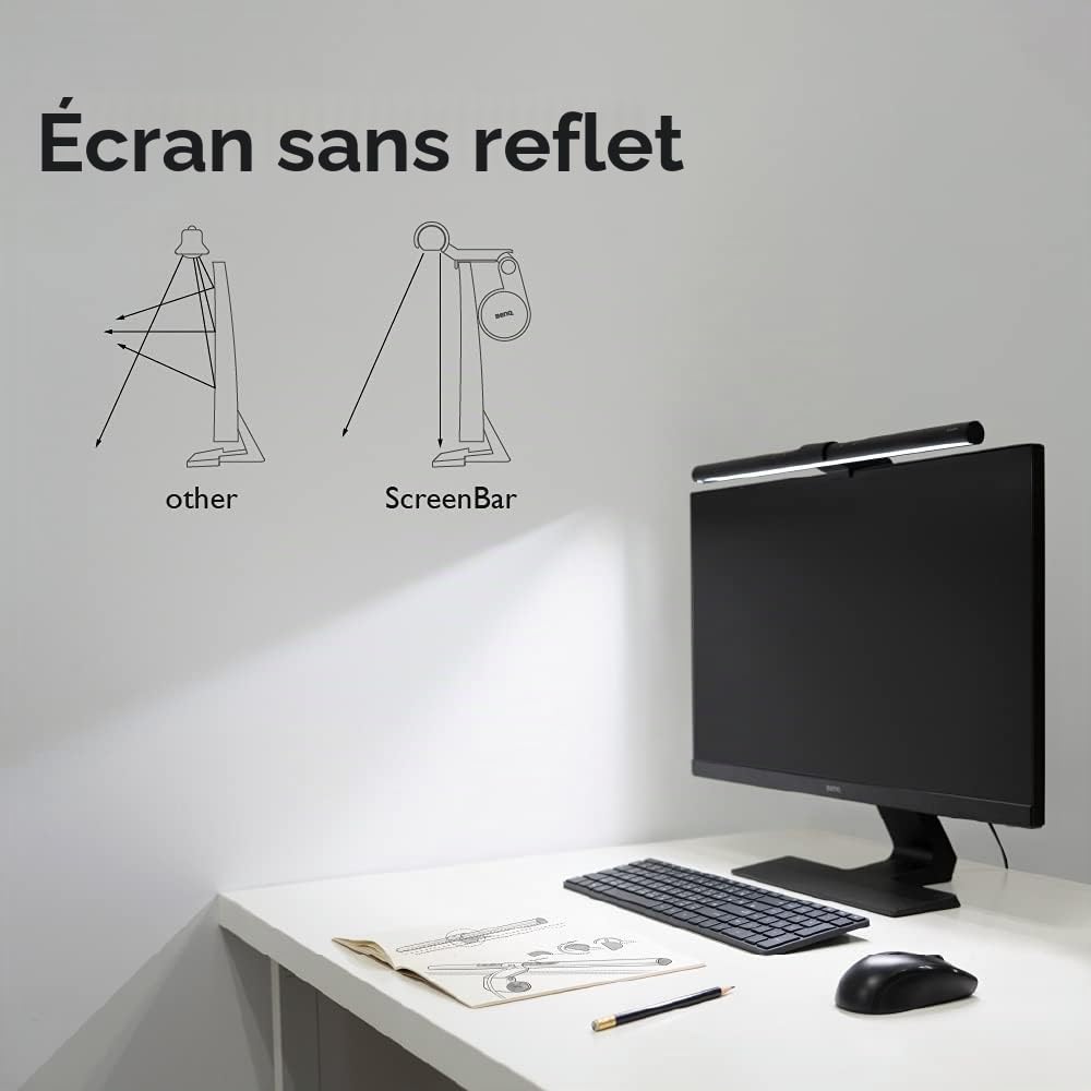 benq-screenbar-barre-lumineuse-led-pour-cran-variation-auto-anti-reflet image 4