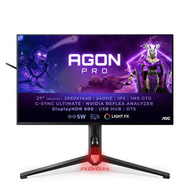 aoc-agon-ag274qs-cran-gaming-27-pouces-qhd-300hz-ips-1ms-hdr400 image 1