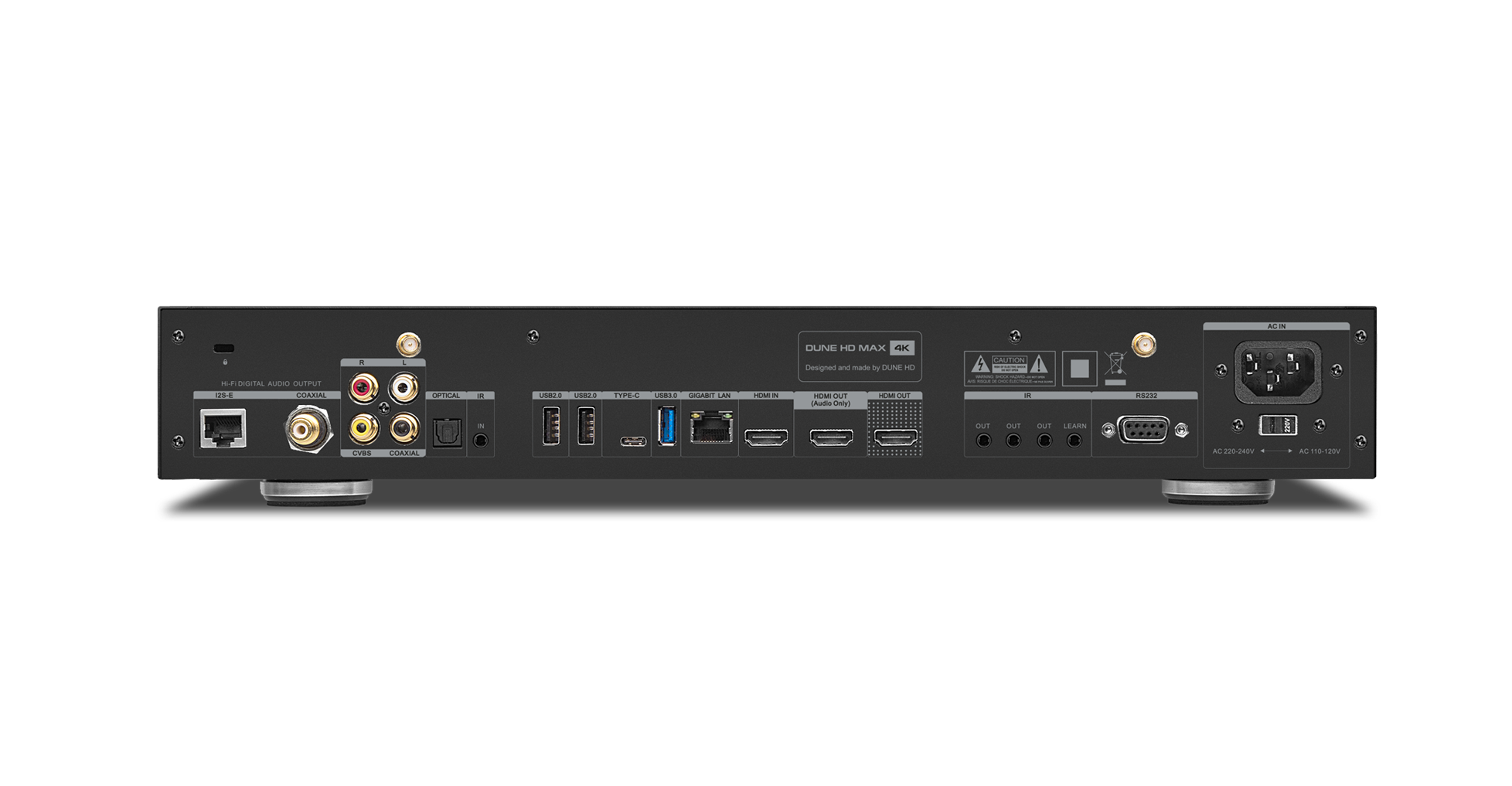 dune-hd-max-4k-lecteur-multim-dia-4kp60-hdr-et-box-android-smart-tv-grand-format image 3