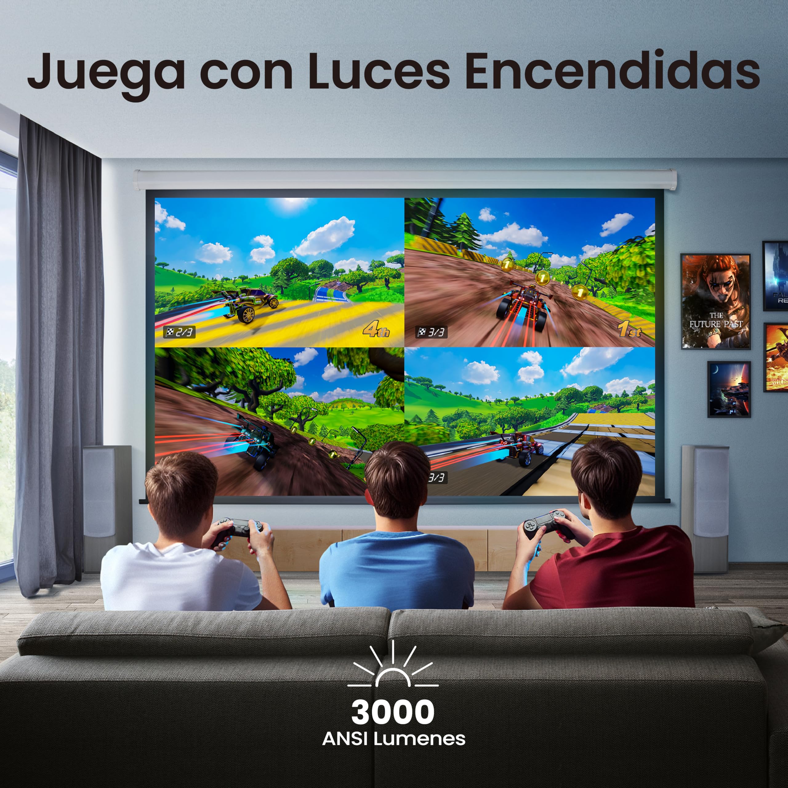 benq-tk700st-vid-oprojecteur-gaming-courte-focale-4k-hdr-3000-lumens-4ms-240hz image 2