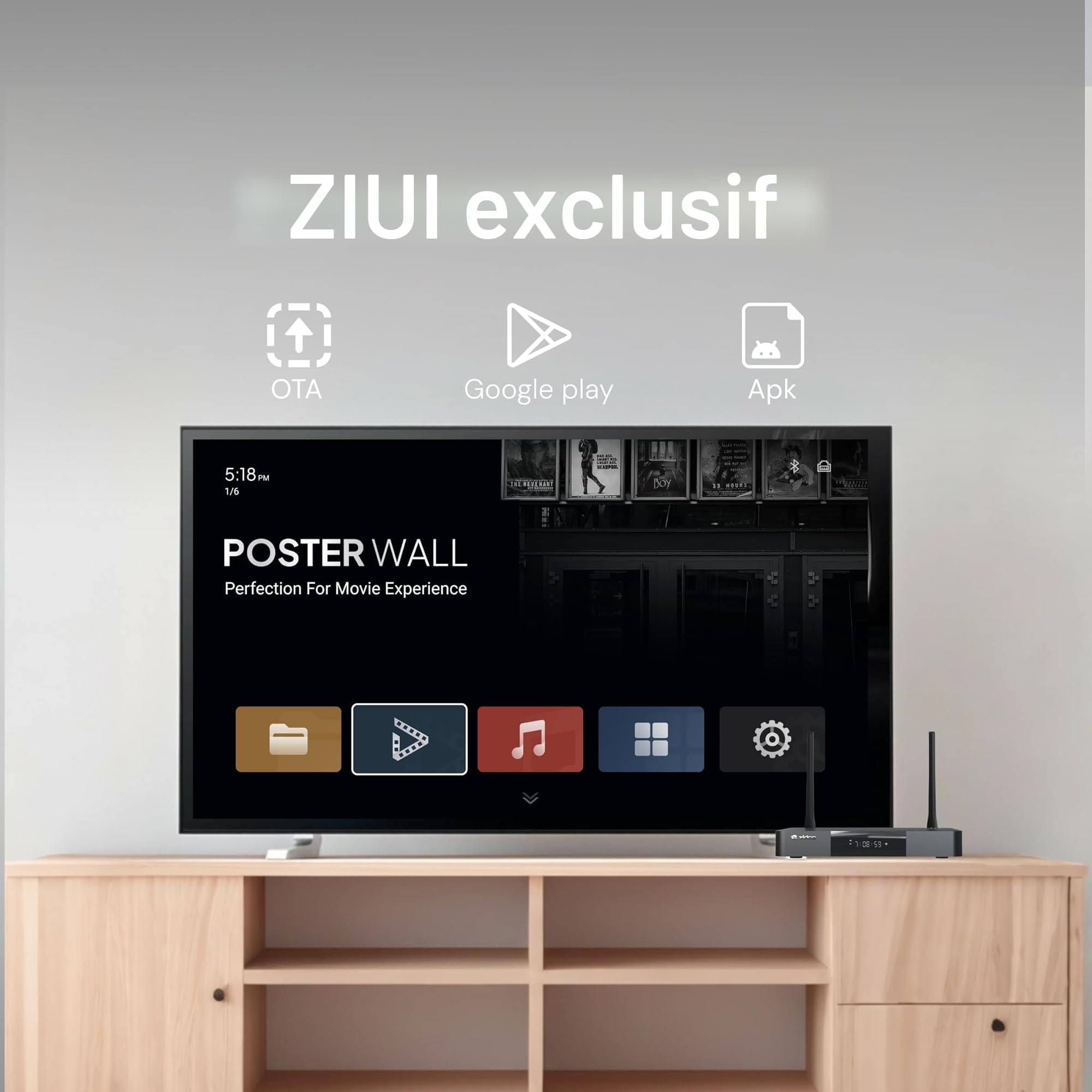 zidoo-z9x-8k-lecteur-multim-dia-8k-hdr-android-11-amlogic-s928x-k-6-go-64-go-dol image 2