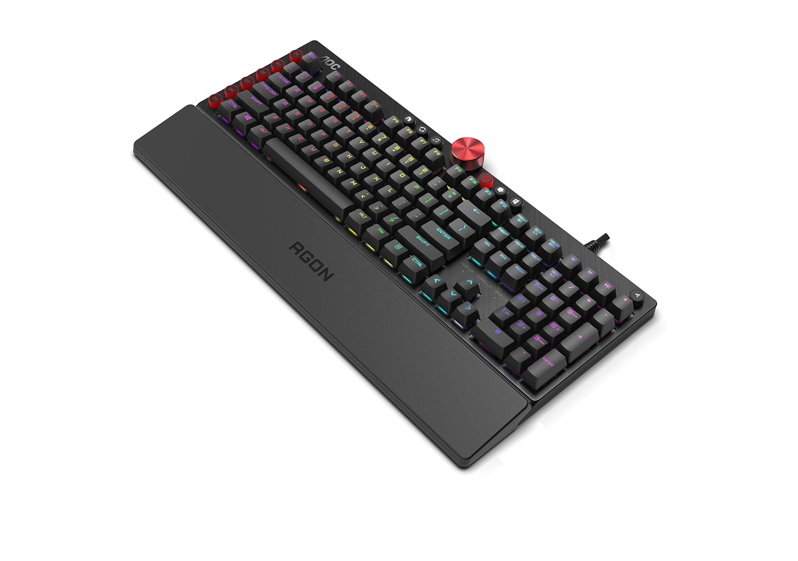 aoc-agon-agk700-clavier-gaming-m-canique-azerty-cherry-mx-rouge-rgb image 2