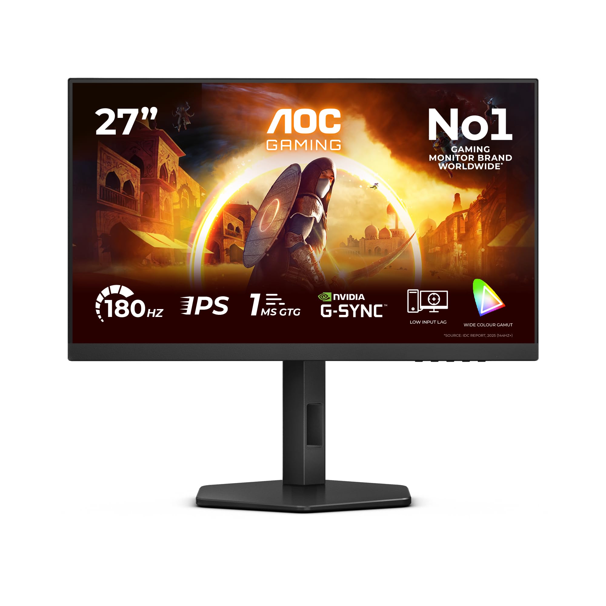 aoc-gaming-27g4x-moniteur-27-pouces-fhd-ips-180hz-1ms image 2