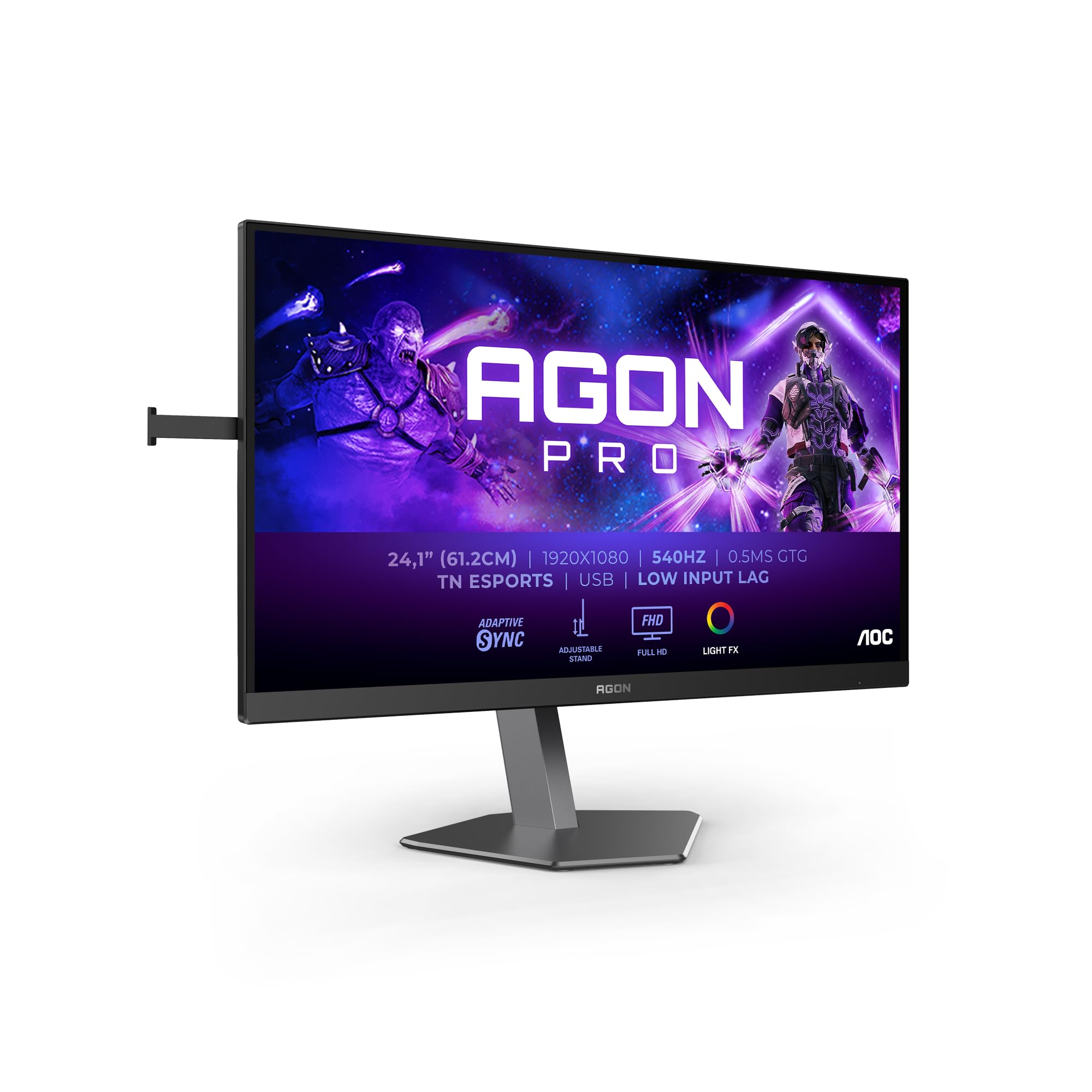 aoc-agon-pro-ag256fs-moniteur-gaming-24-5-pouces-fhd-390hz-0-5ms image 7
