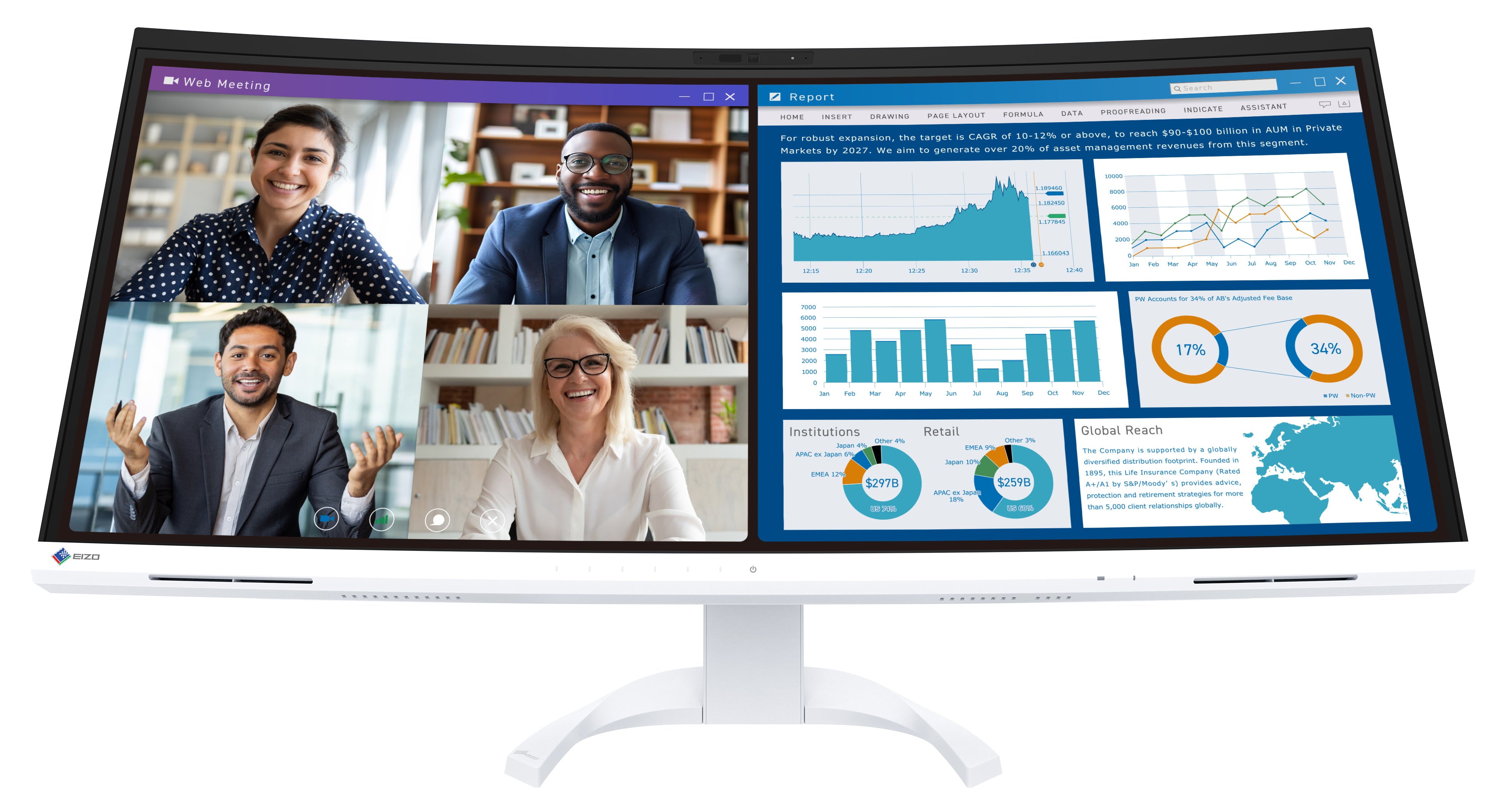 eizo-flexscan-ev3450xc-moniteur-incurv-34-pouces image 6