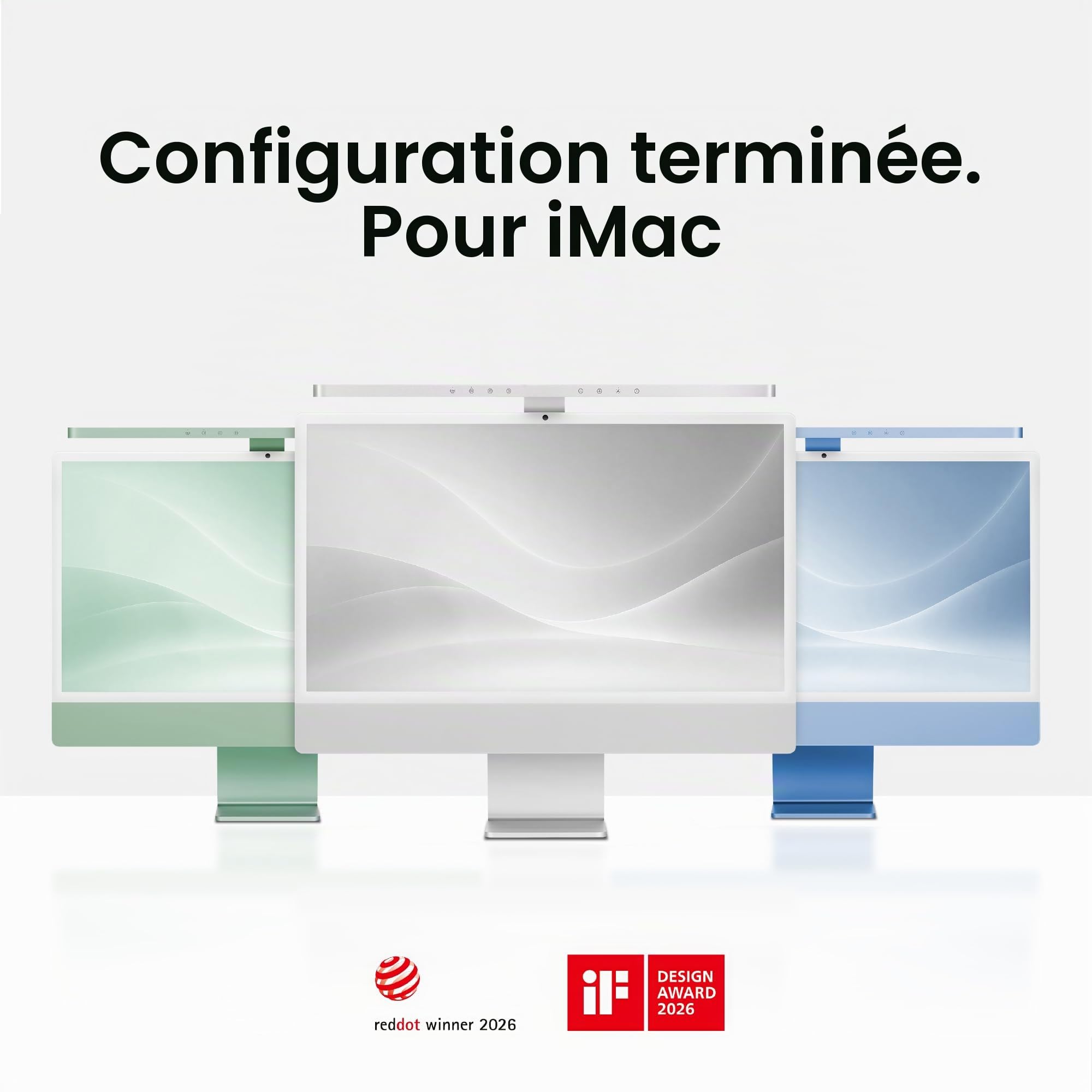 benq-iscreenbar-barre-lumineuse-pour-imac-sans-reflet image 2
