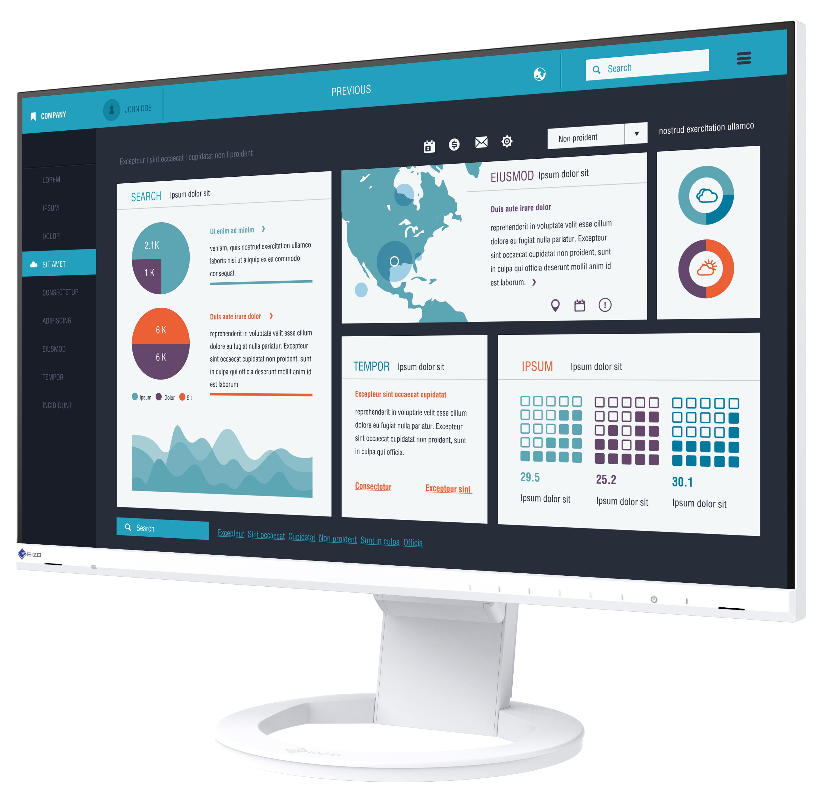 eizo-flexscan-ev2490-moniteur-24-pouces image 4