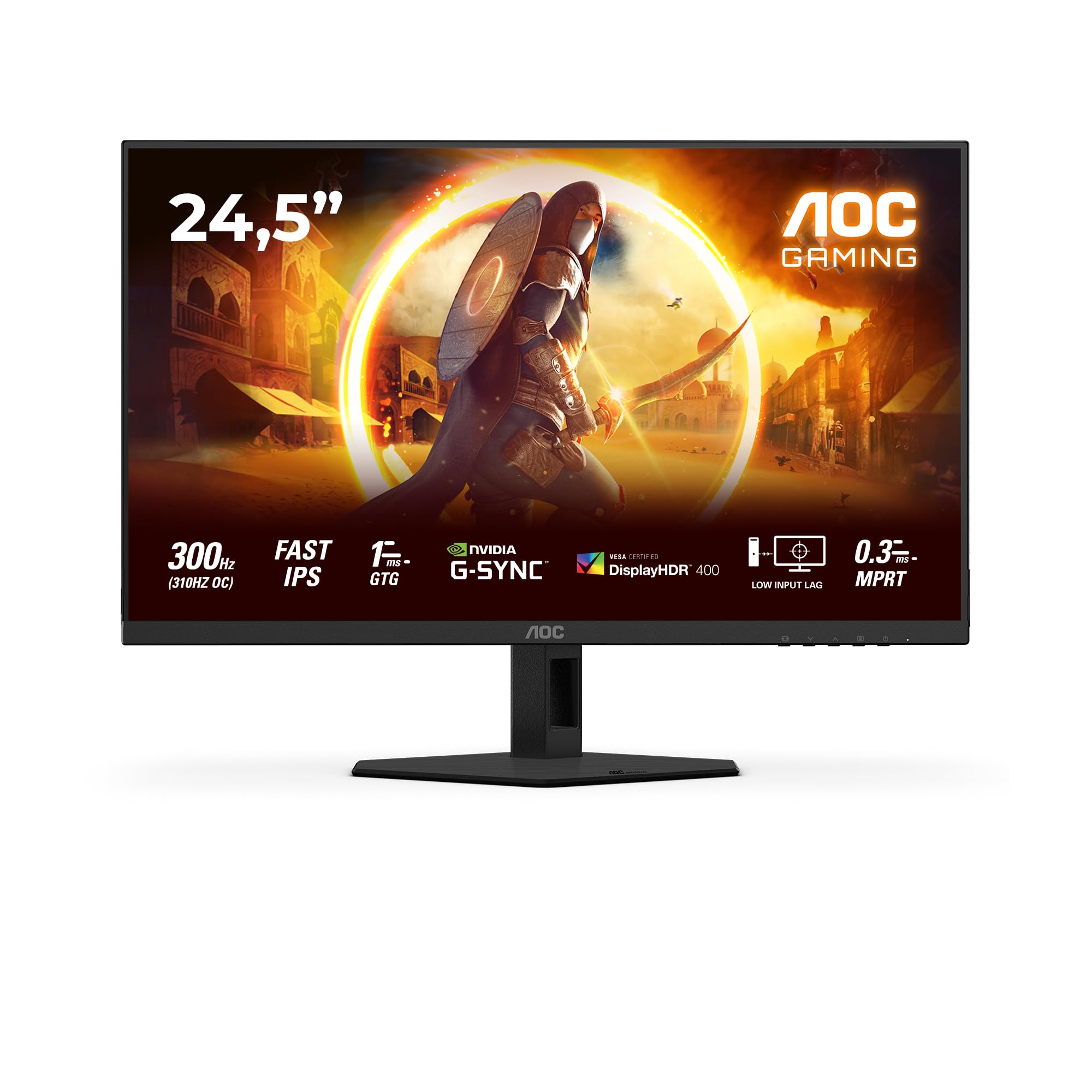 aoc-gaming-25g4sre-moniteur-25-pouces-full-hd-310-hz-1ms-hdr400 image 2