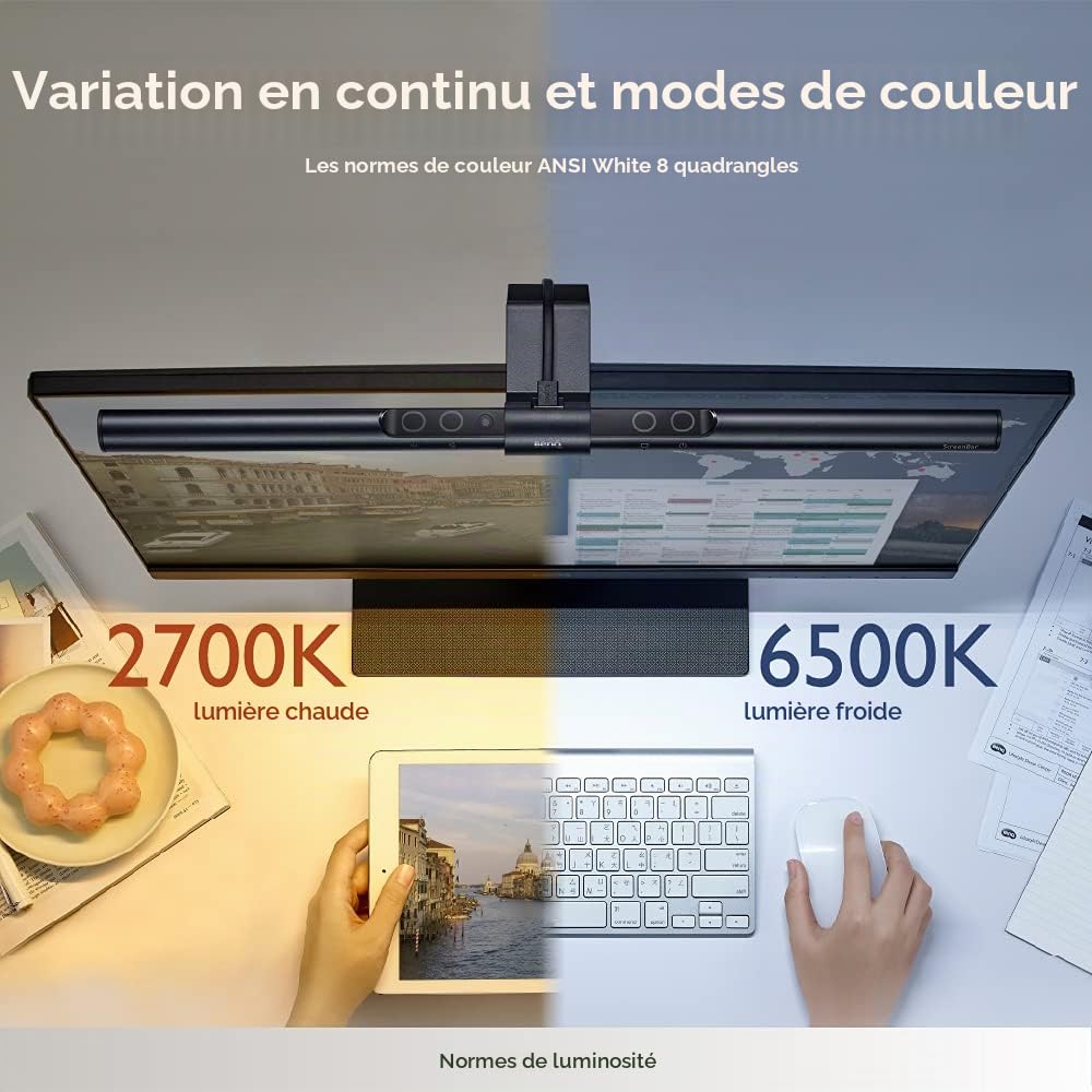 benq-screenbar-barre-lumineuse-led-pour-cran-variation-auto-anti-reflet image 7