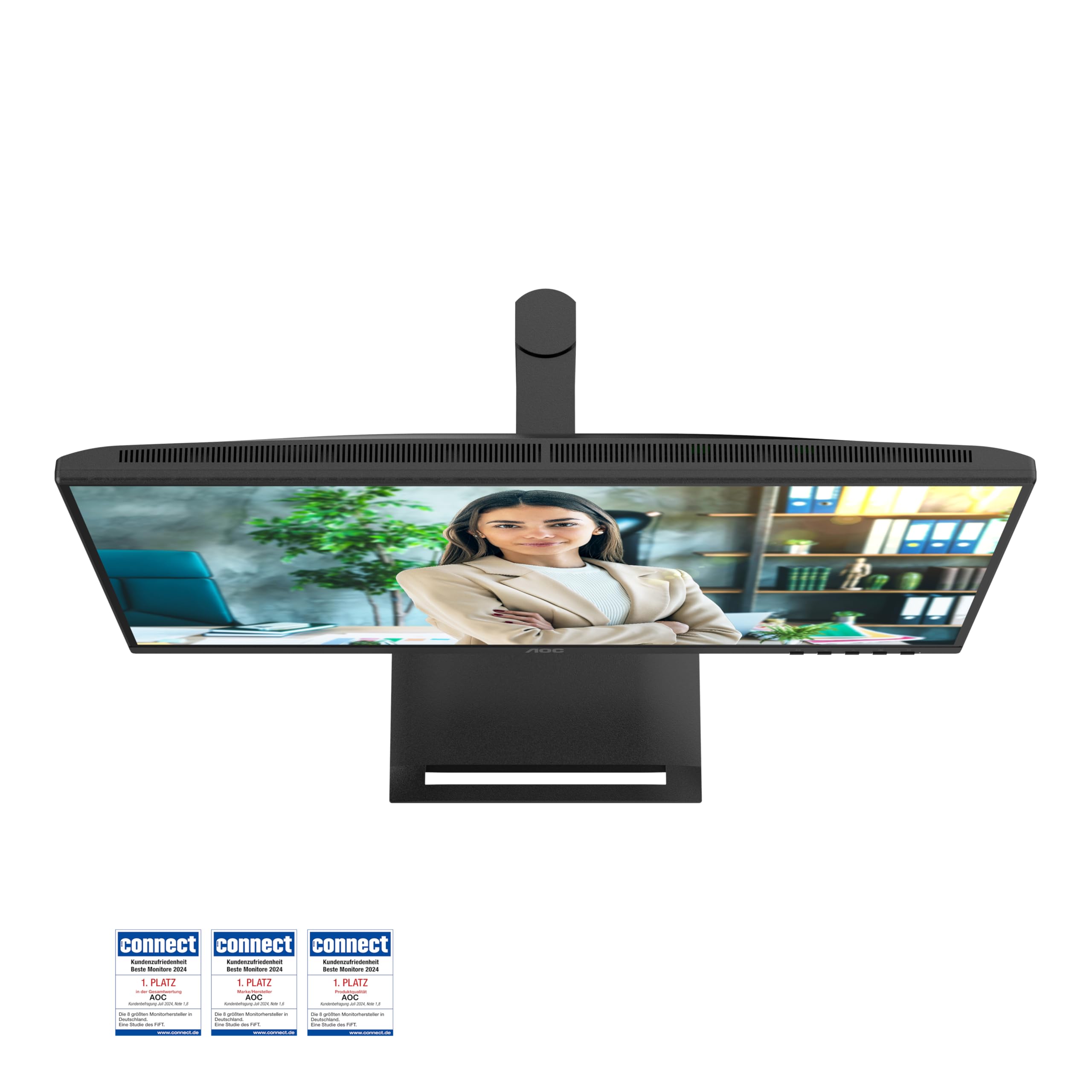 aoc-q27p4u-27-pouces-qhd-120-hz-ips-moniteur-bureautique-r-glable-avec-hub-usb-e image 6