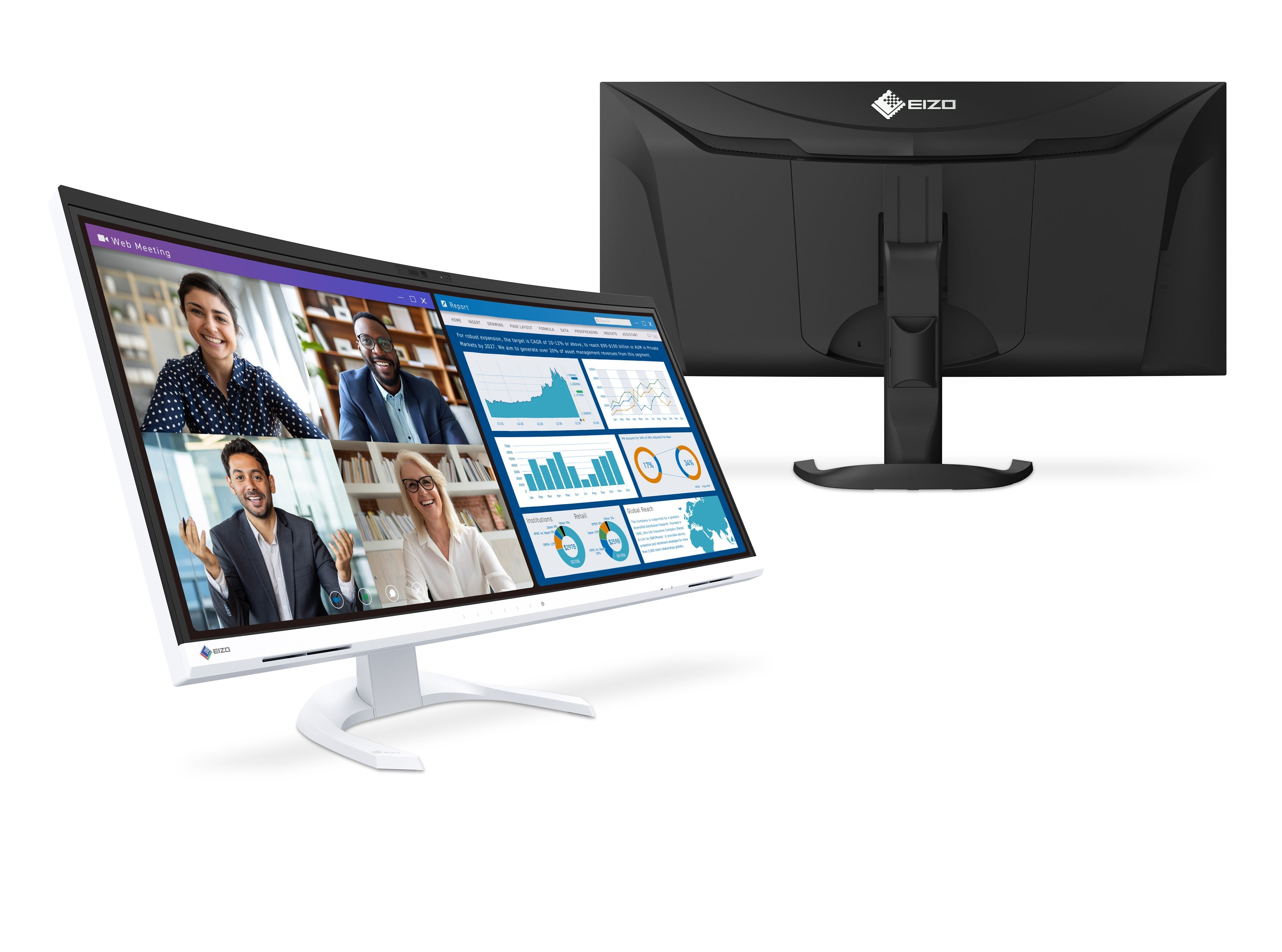 eizo-flexscan-ev3450xc-moniteur-incurv-34-pouces image 3