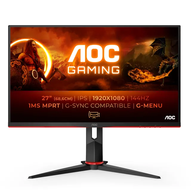 aoc-gaming-27g2-bk-moniteur-27-pouces-full-hd-144hz-1ms-ips image 1
