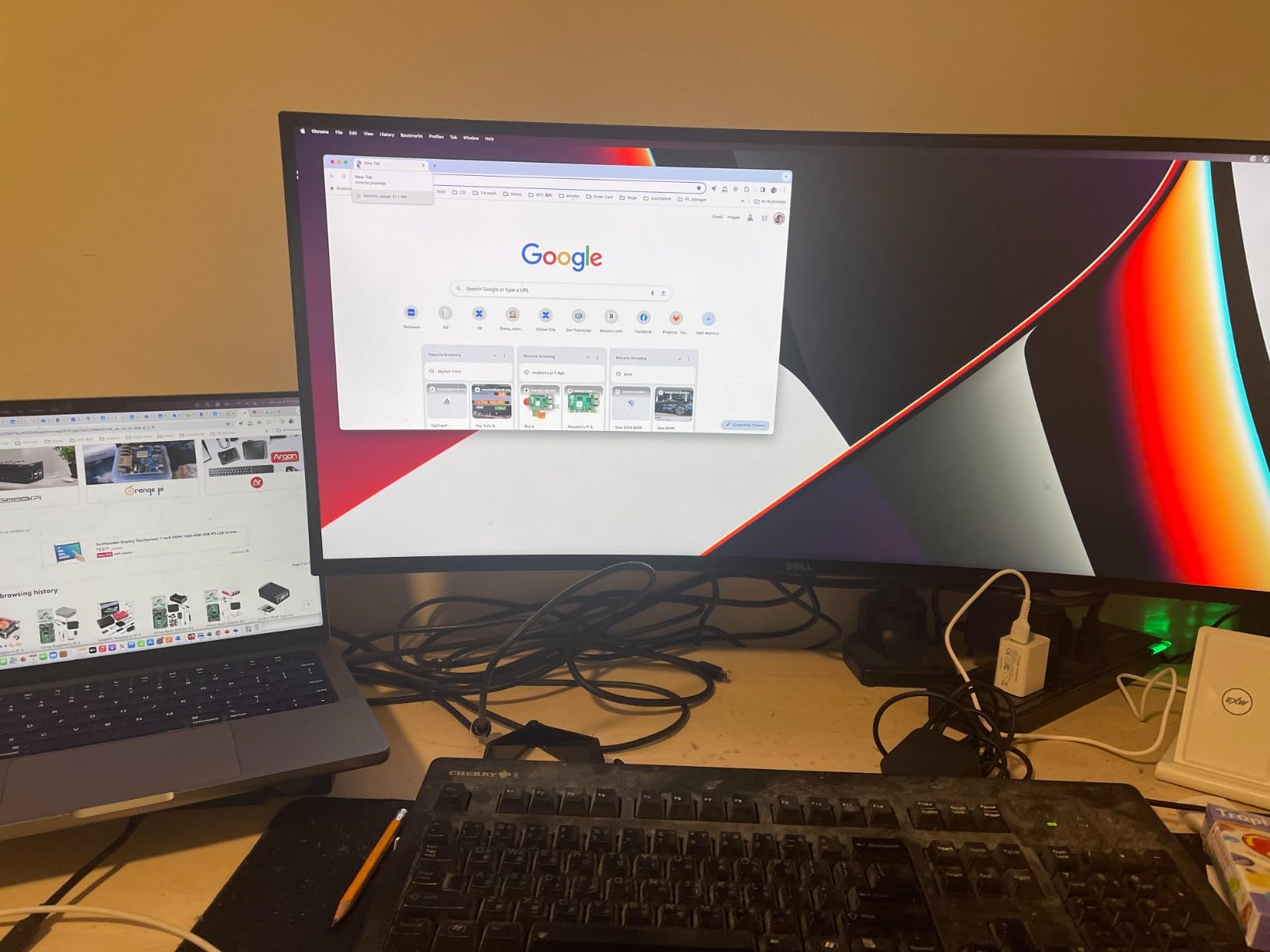 Mon bureau enfin propre