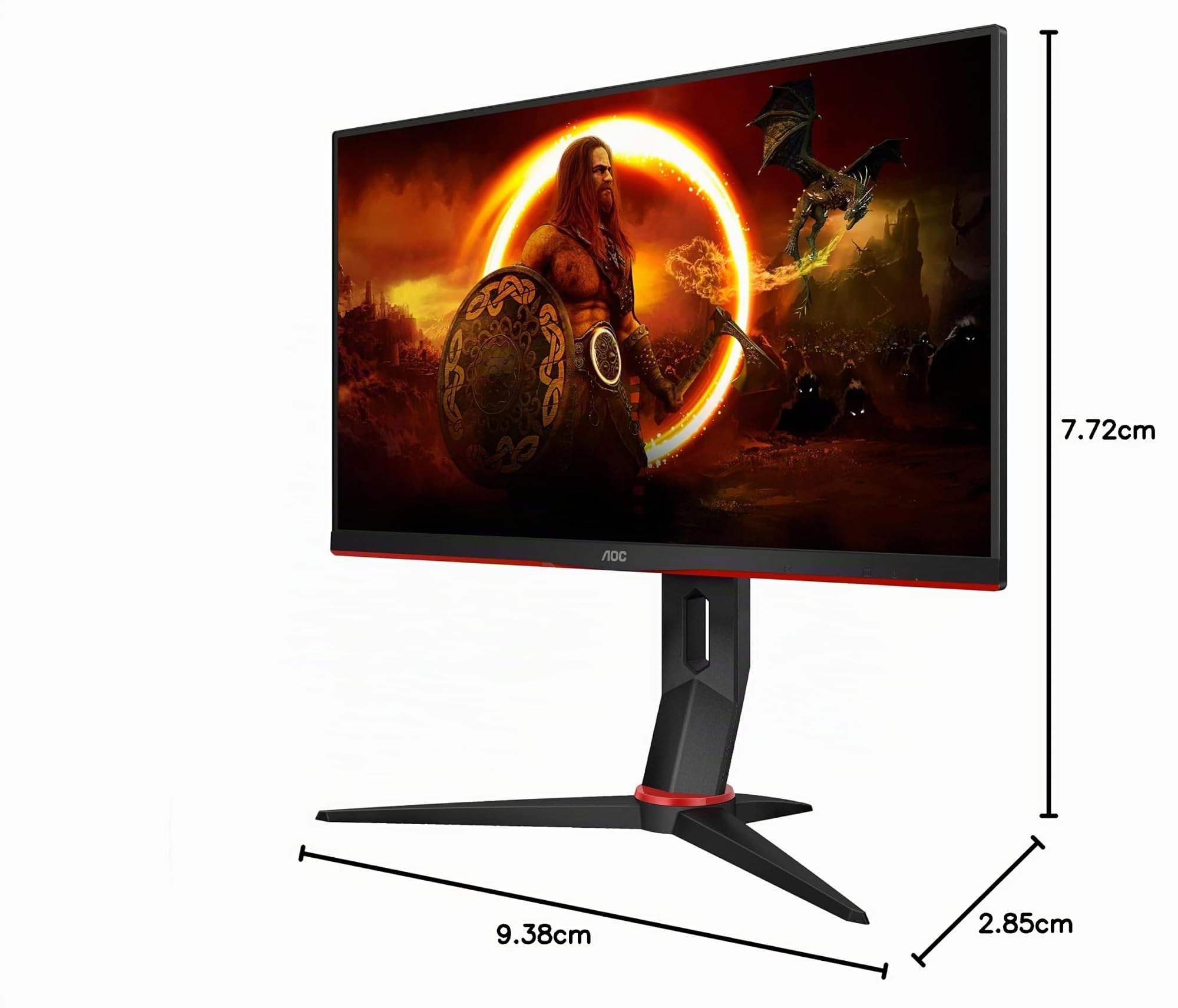 aoc-24g2u-bk-cran-gamer-23-8-pouces-fhd-144hz-1ms-ips-freesync image 2