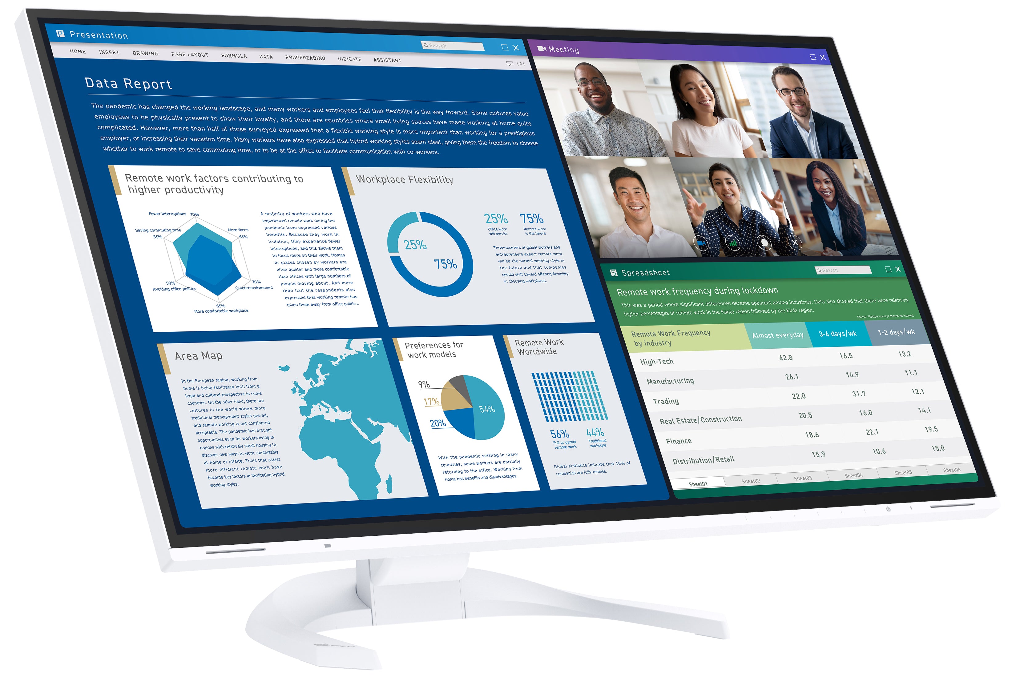 eizo-flexscan-ev2740x-moniteur-bureautique-27-pouces image 7