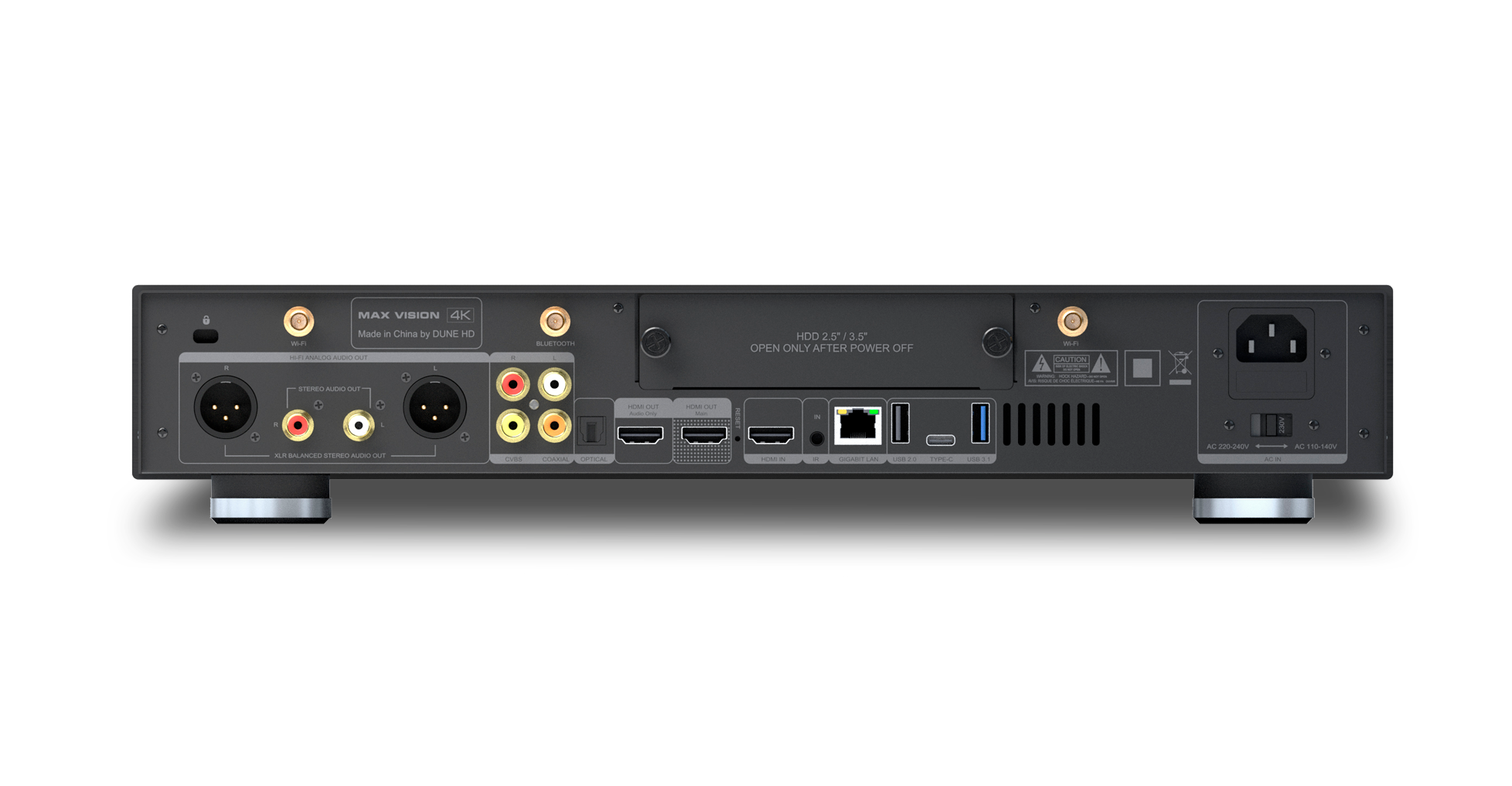 dune-hd-max-vision-4k-lecteur-multim-dia-4k-hi-fi-double-rack-hdd image 3