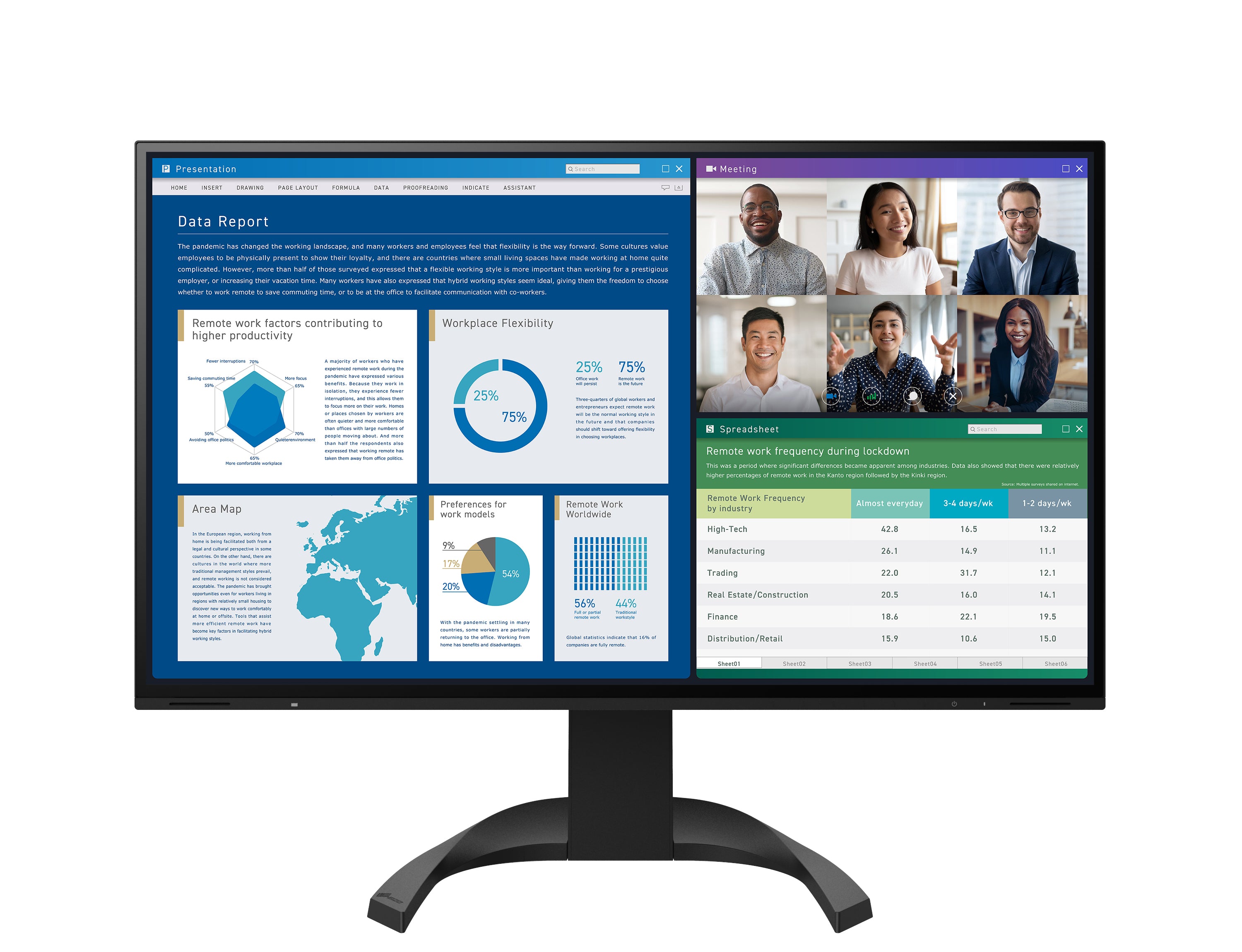 eizo-flexscan-ev2740x-moniteur-bureautique-27-pouces image 5