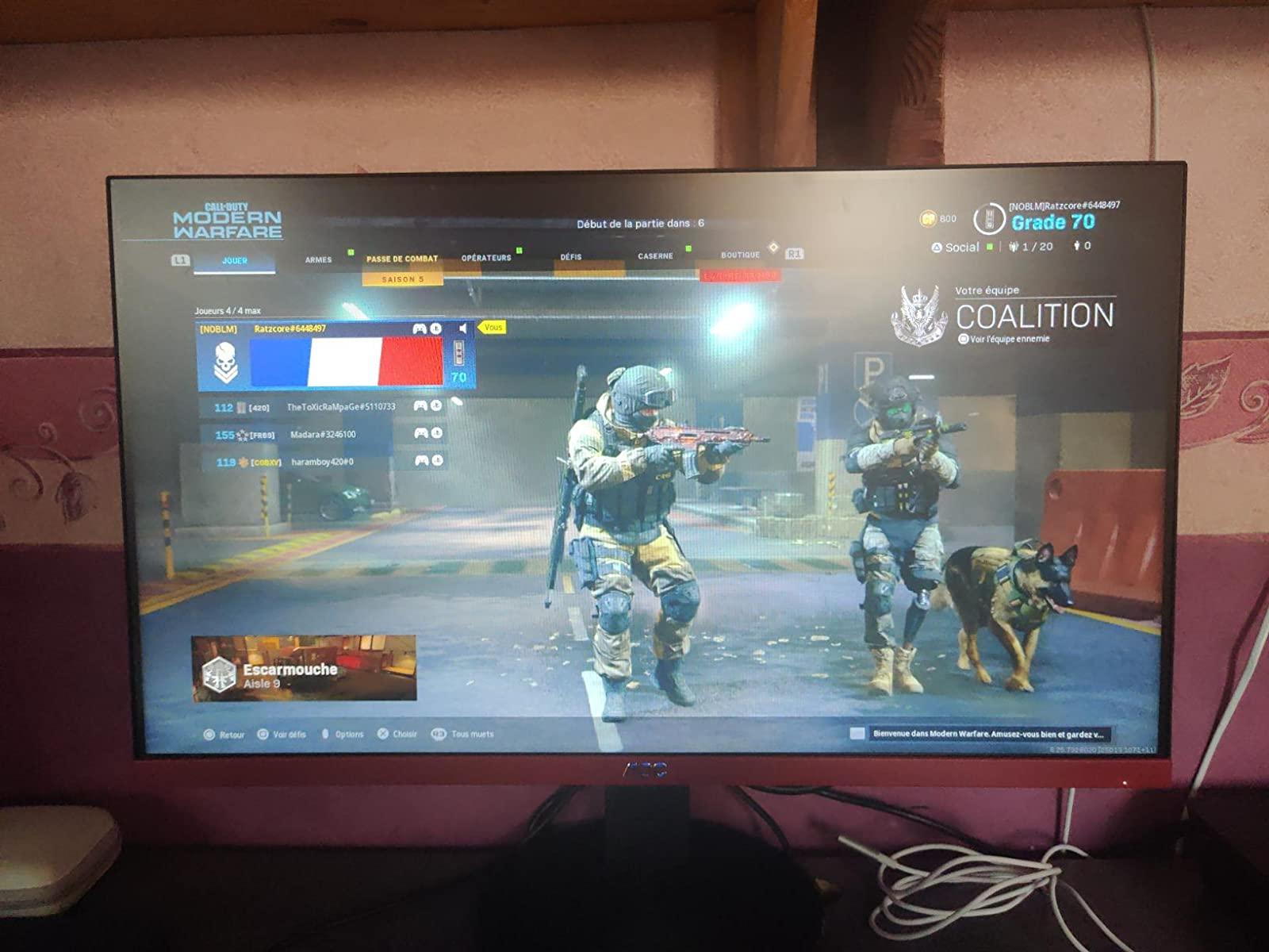 Bon petit écran gamer débutant