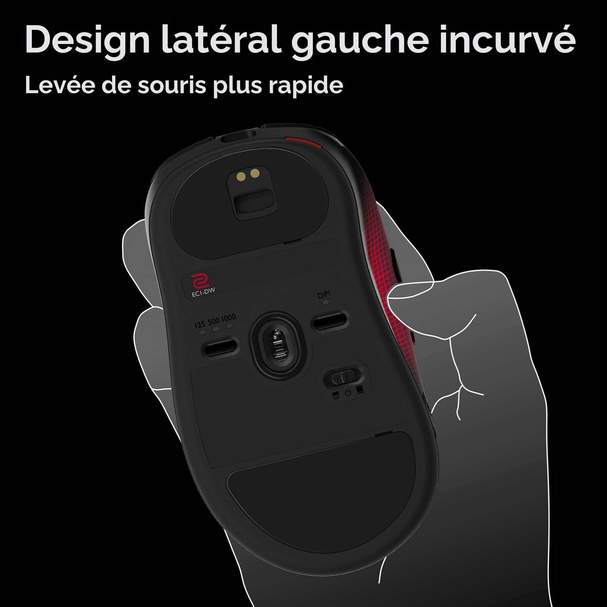 benq-zowie-ec3-dw-souris-gaming-sans-fil-4k-59g-e-sport image 5