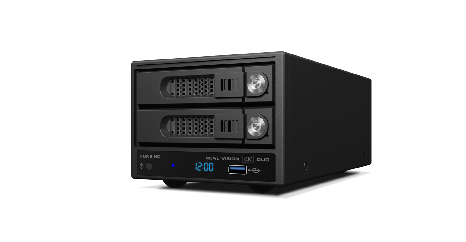 dune-hd-real-vision-4k-duo-lecteur-4k-dolby-vision-hdr10-double-rack-hdd-3-5-2-5 image 3