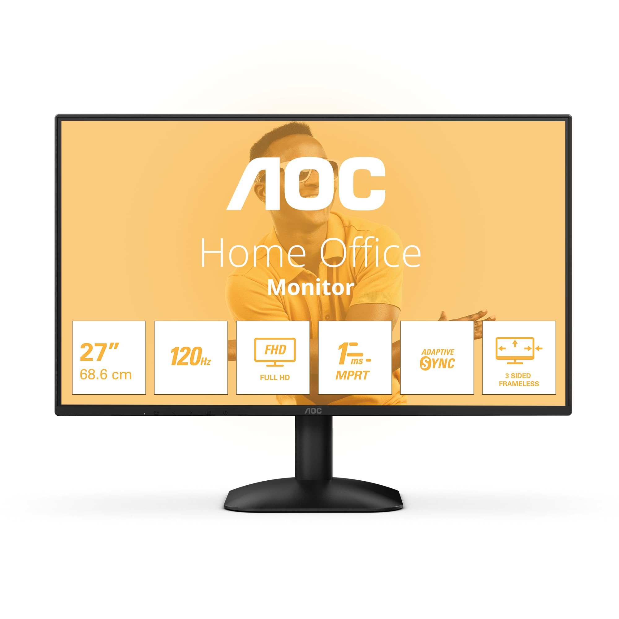 aoc-27b31h-moniteur-27-pouces-full-hd-ips-120hz image 2