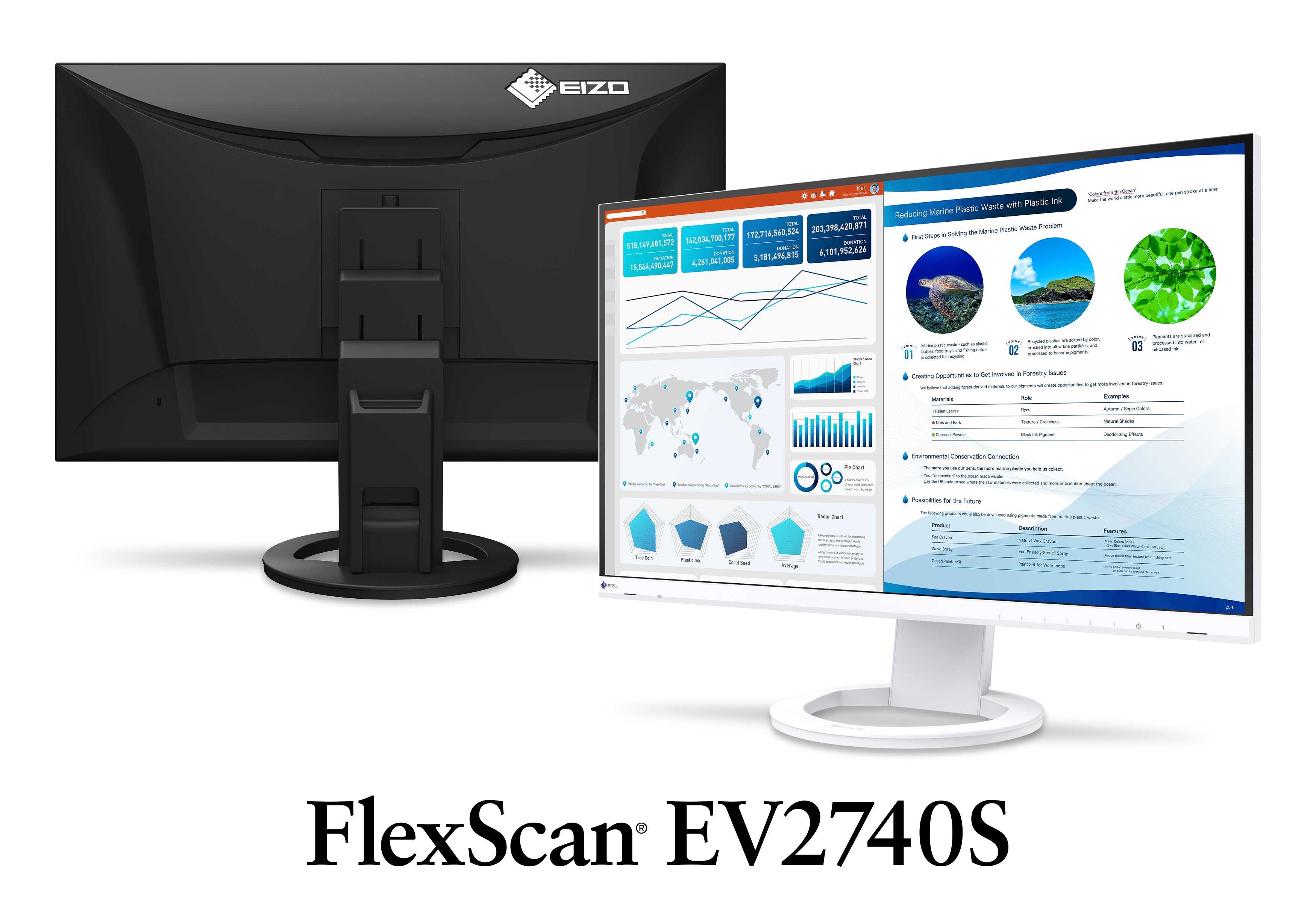 eizo-flexscan-ev2740s-moniteur-27-pouces-4k-uhd image 3