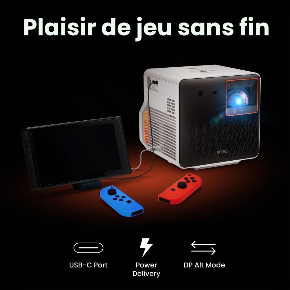 benq-x300g-vid-oprojecteur-gaming-portable-courte-focale-4k-hdr-led-2000-lumens image 7
