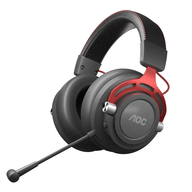 aoc-gh401-casque-gaming-sans-fil-2-4-ghz-jack-3-5-mm-micro-amovible-noir image 1