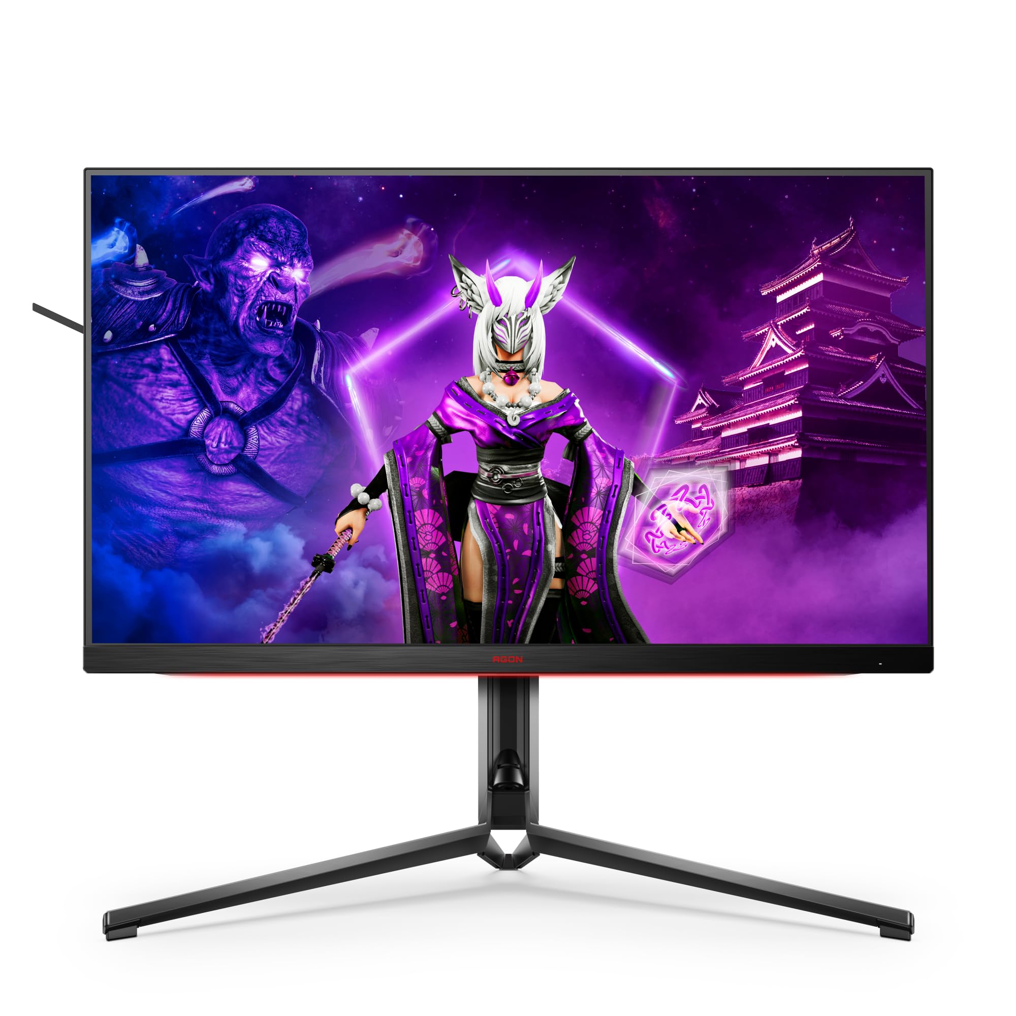 aoc-agon-ag324ux-moniteur-gaming-32-4k-uhd-ips-144hz-1ms-hdmi-2-1-usb-c image 3