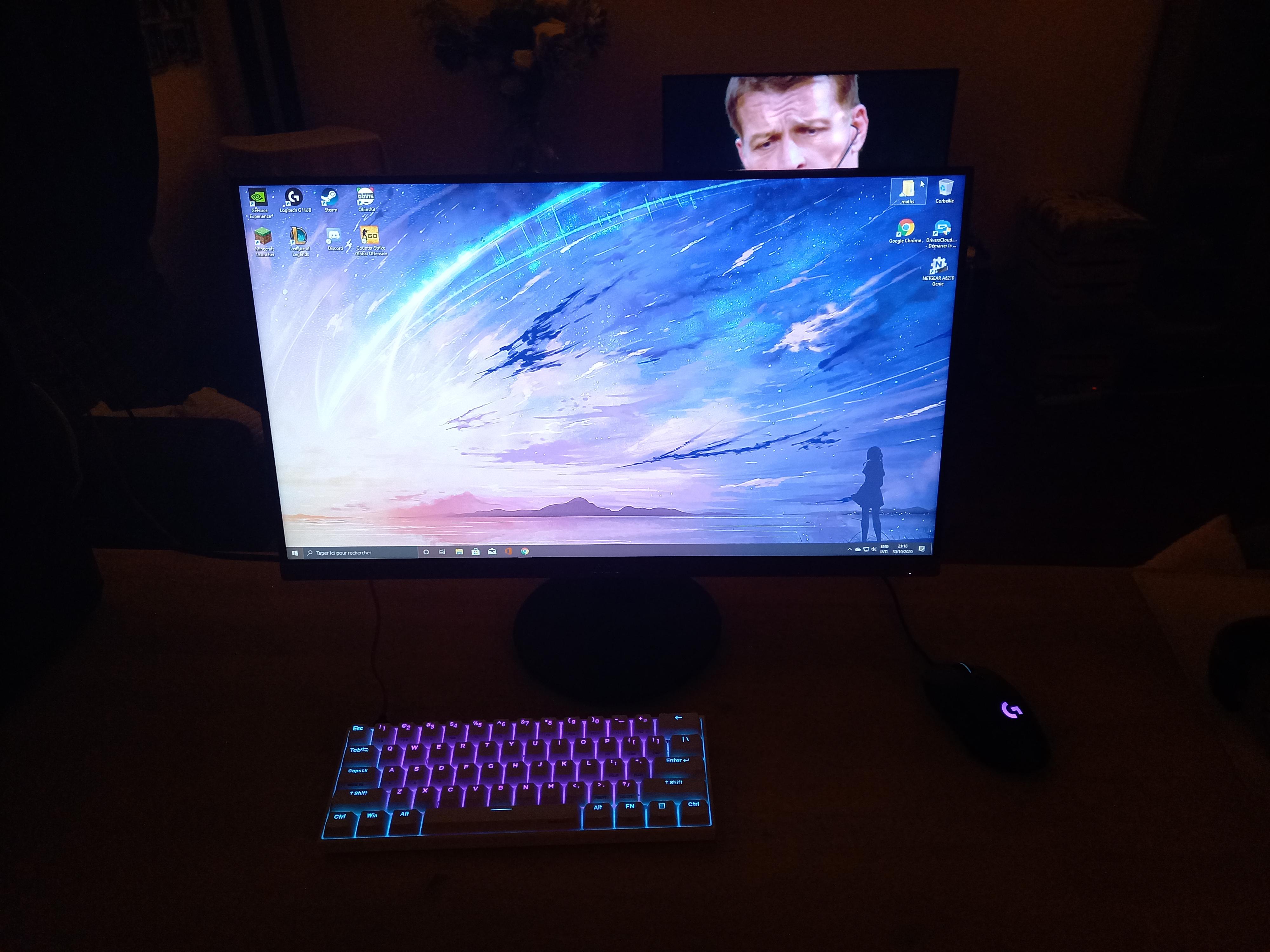 Parfait pour le télétravail + jeu occasionnel