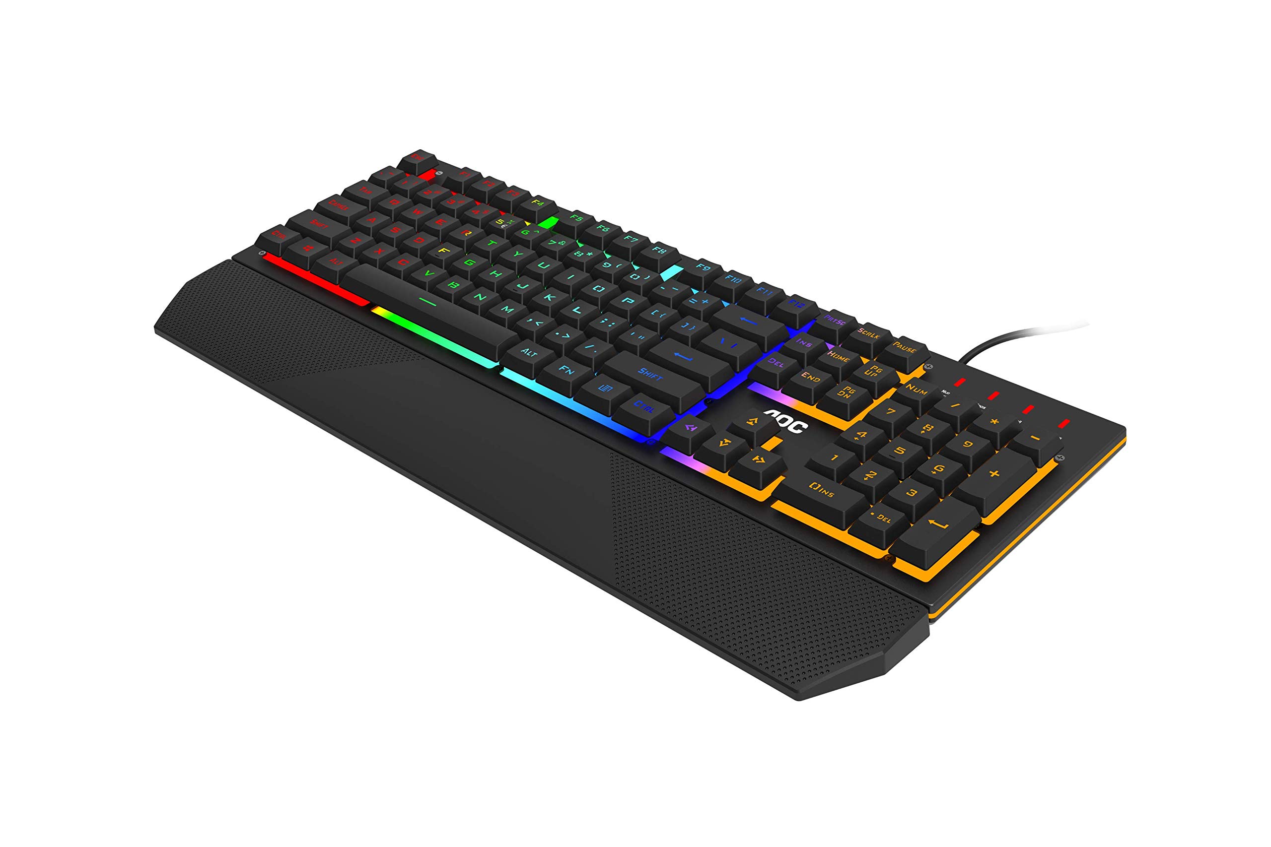 aoc-gk200-clavier-gaming-azerty-r-tro-clair-membrane-anti-ghosting image 1
