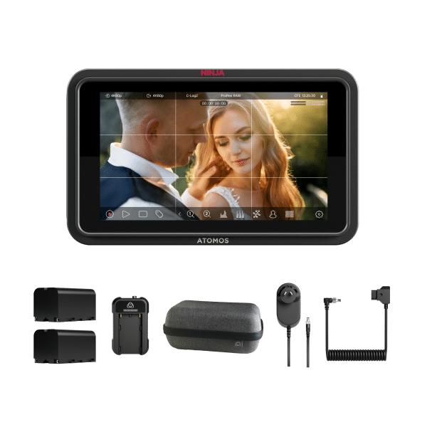 atomos-ninja-tx-go-moniteur-enregistreur-5-hdmi-kit-alimentation image 1