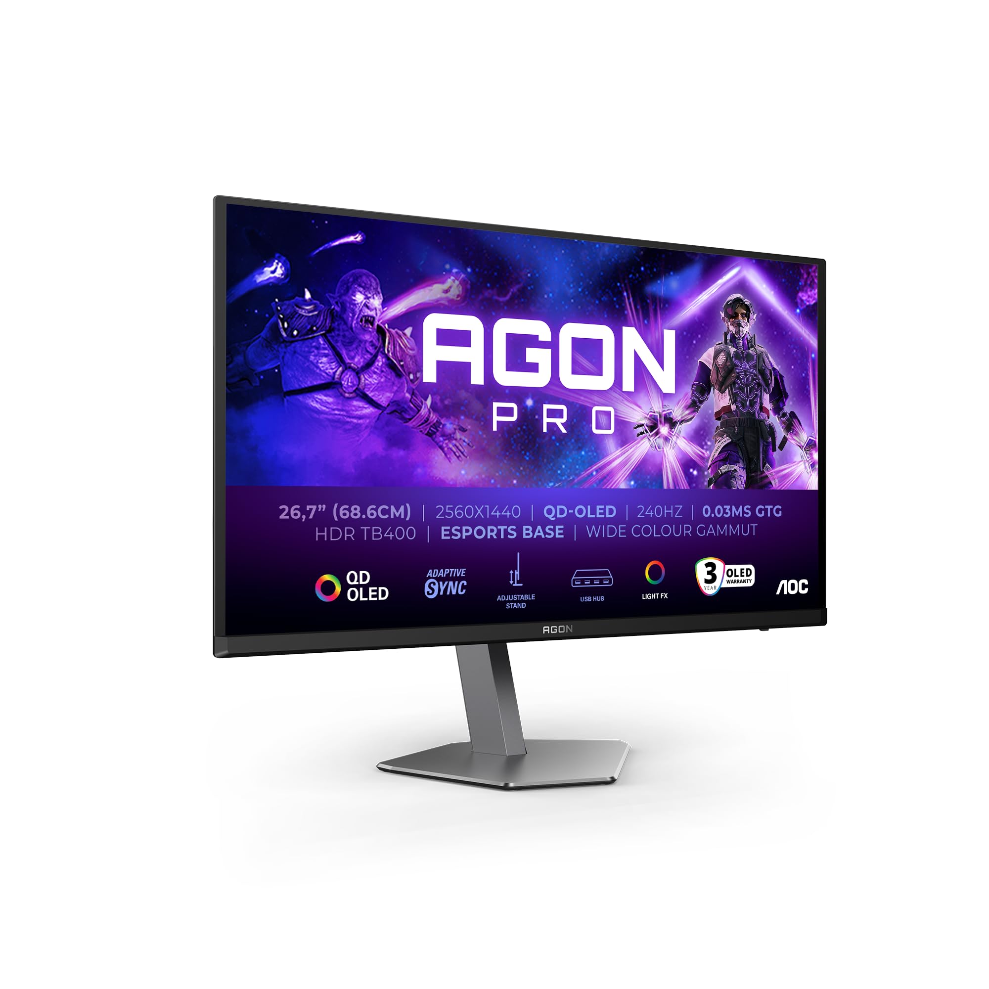 aoc-gaming-ag276uzd-moniteur-27-pouces-4k-qd-oled-240hz-0-03ms image 7
