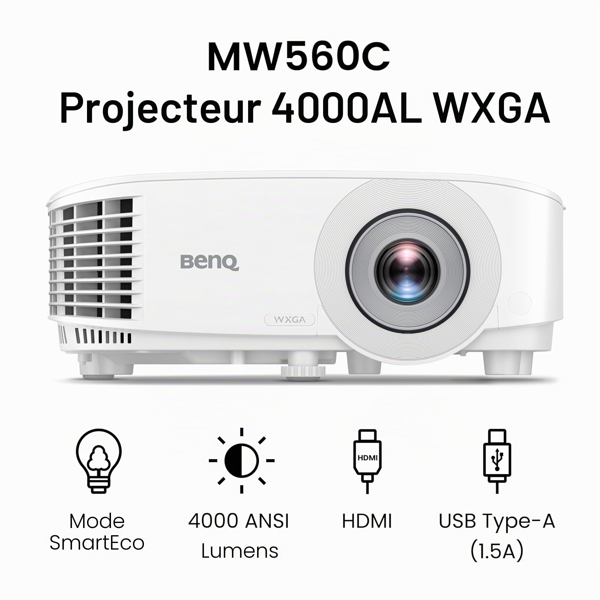 benq-mw560c-vid-oprojecteur-bureau-wxga-4000-lumens-20000-1 image 2