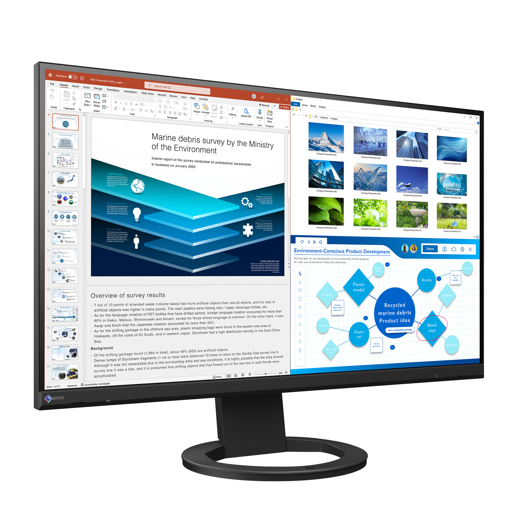 eizo-flexscan-ev2720s-moniteur-27-pouces-noir image 3