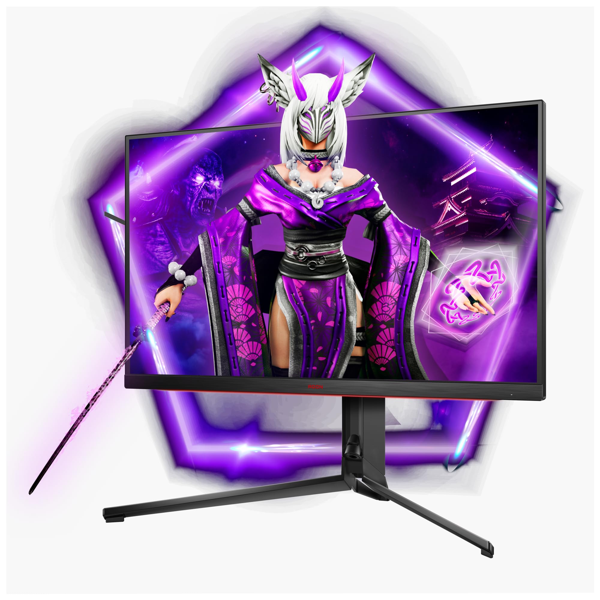 aoc-agon-ag324ux-moniteur-gaming-32-4k-uhd-ips-144hz-1ms-hdmi-2-1-usb-c image 2