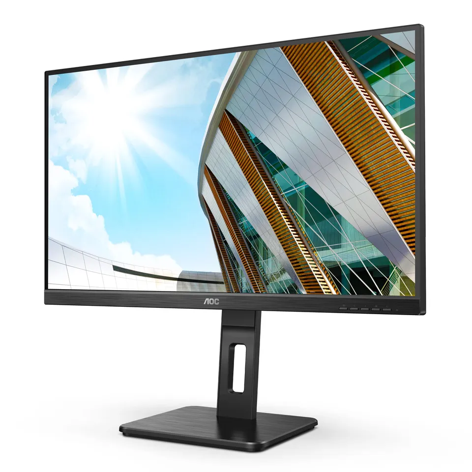 aoc-u27p2-moniteur-pro-27-pouces-4k-uhd-ips-r-glable-en-hauteur image 1