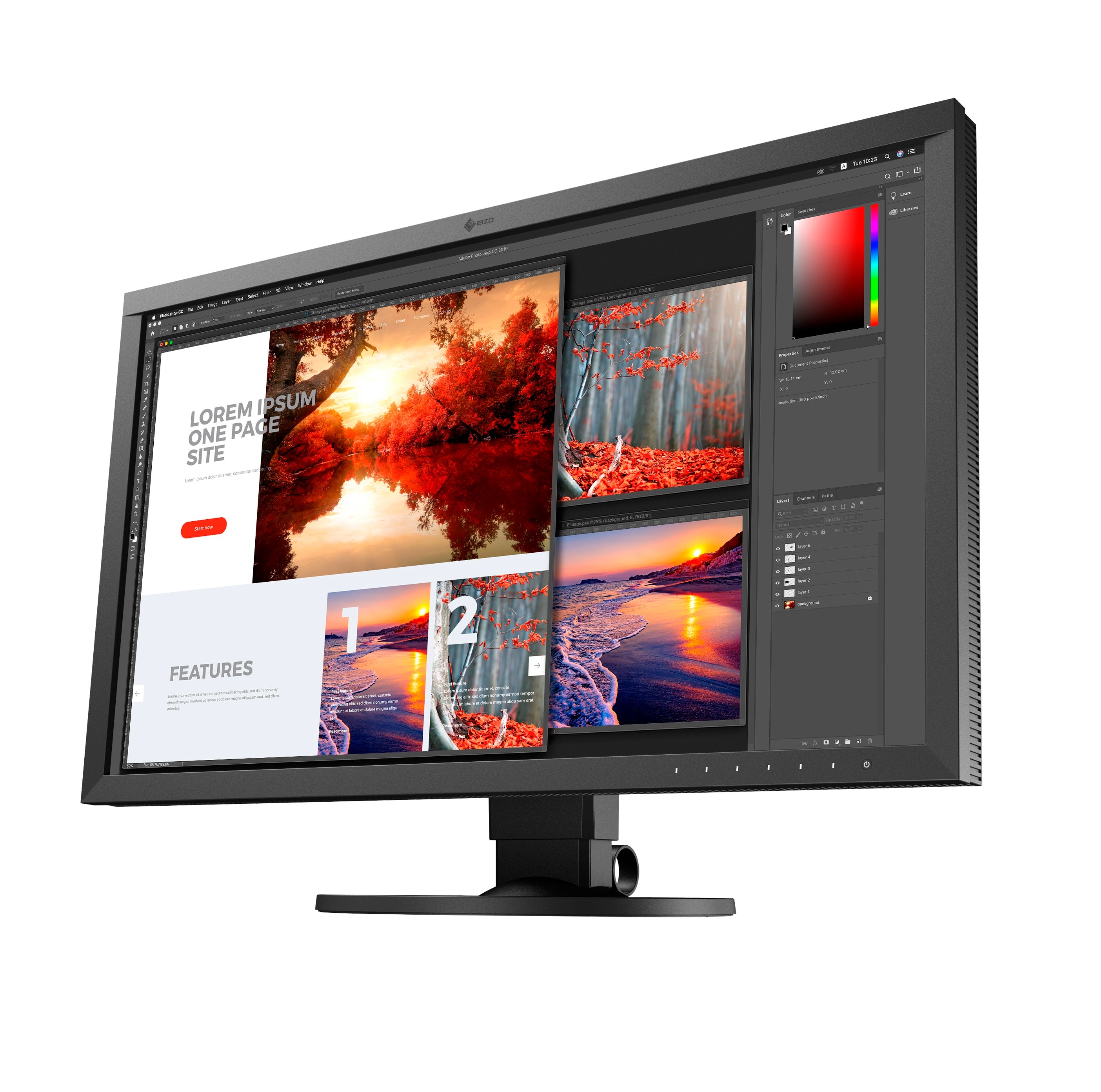 eizo-coloredge-cs2740-moniteur-27-pouces-4k-uhd-avec-calibration-hdr image 4