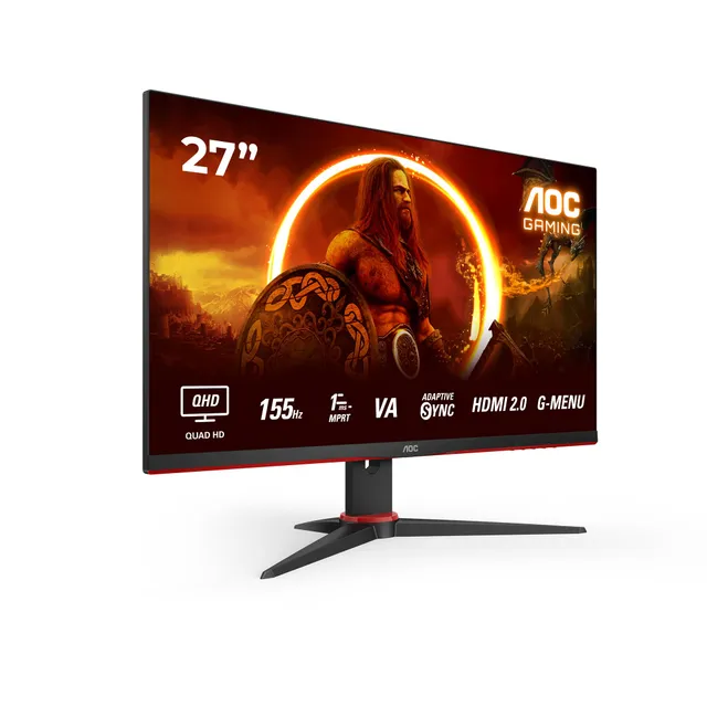 aoc-q27g2e-bk-moniteur-gaming-27-pouces-qhd-155hz-1ms-va image 1